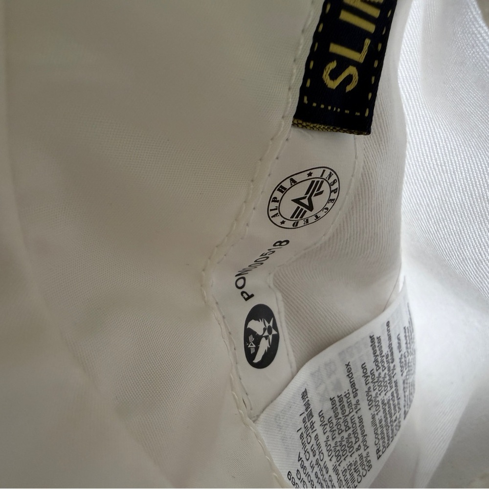 Opening Ceremony x Alpha Industries white MA1 Flight Bomber Jacket - Picture 6 of 7